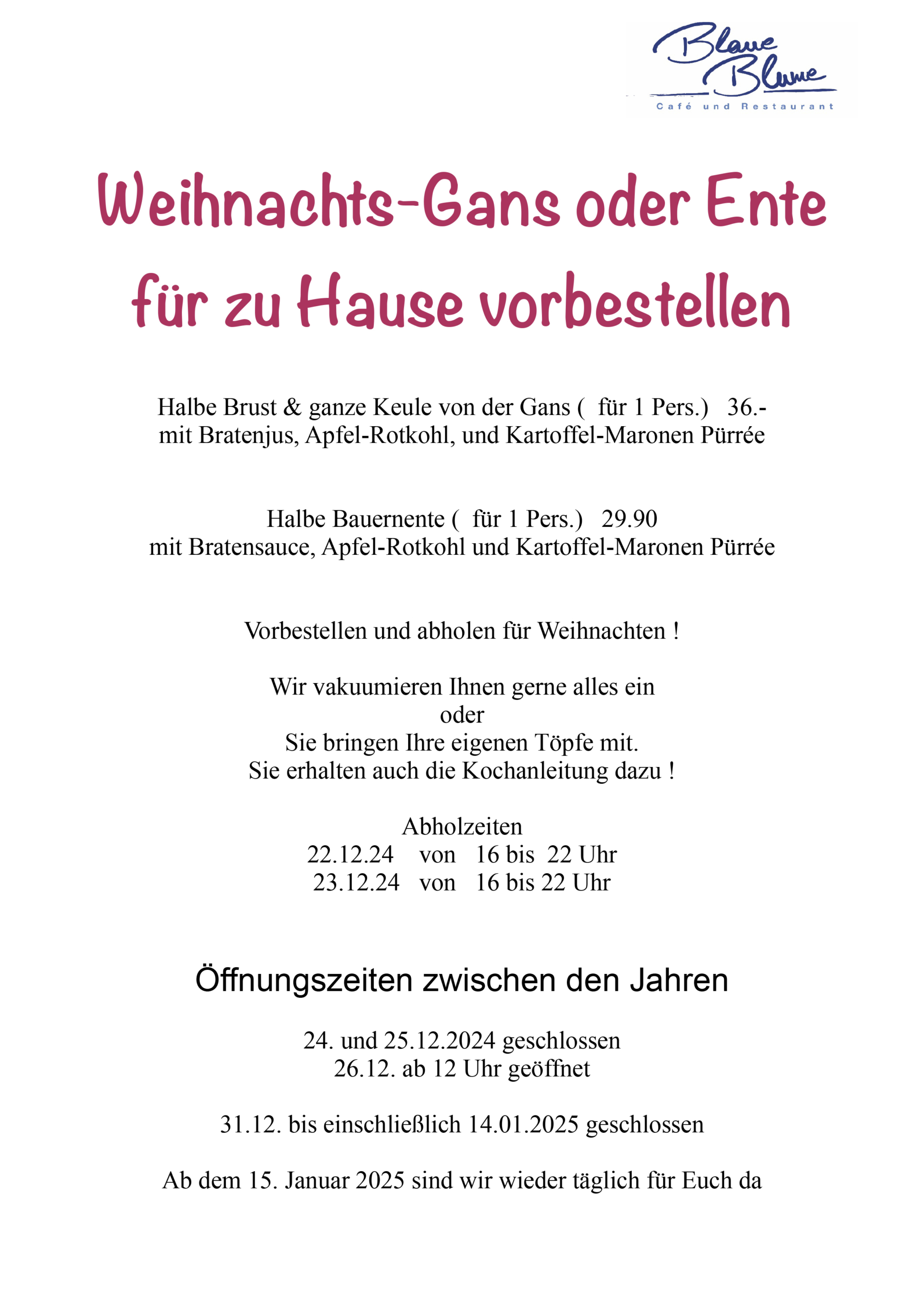 Weihnachtsgans